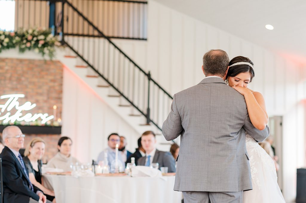 Father Daughter Dance at Waverly Estate Wedding. Wedding Photography by Kailey Brianne Photography 