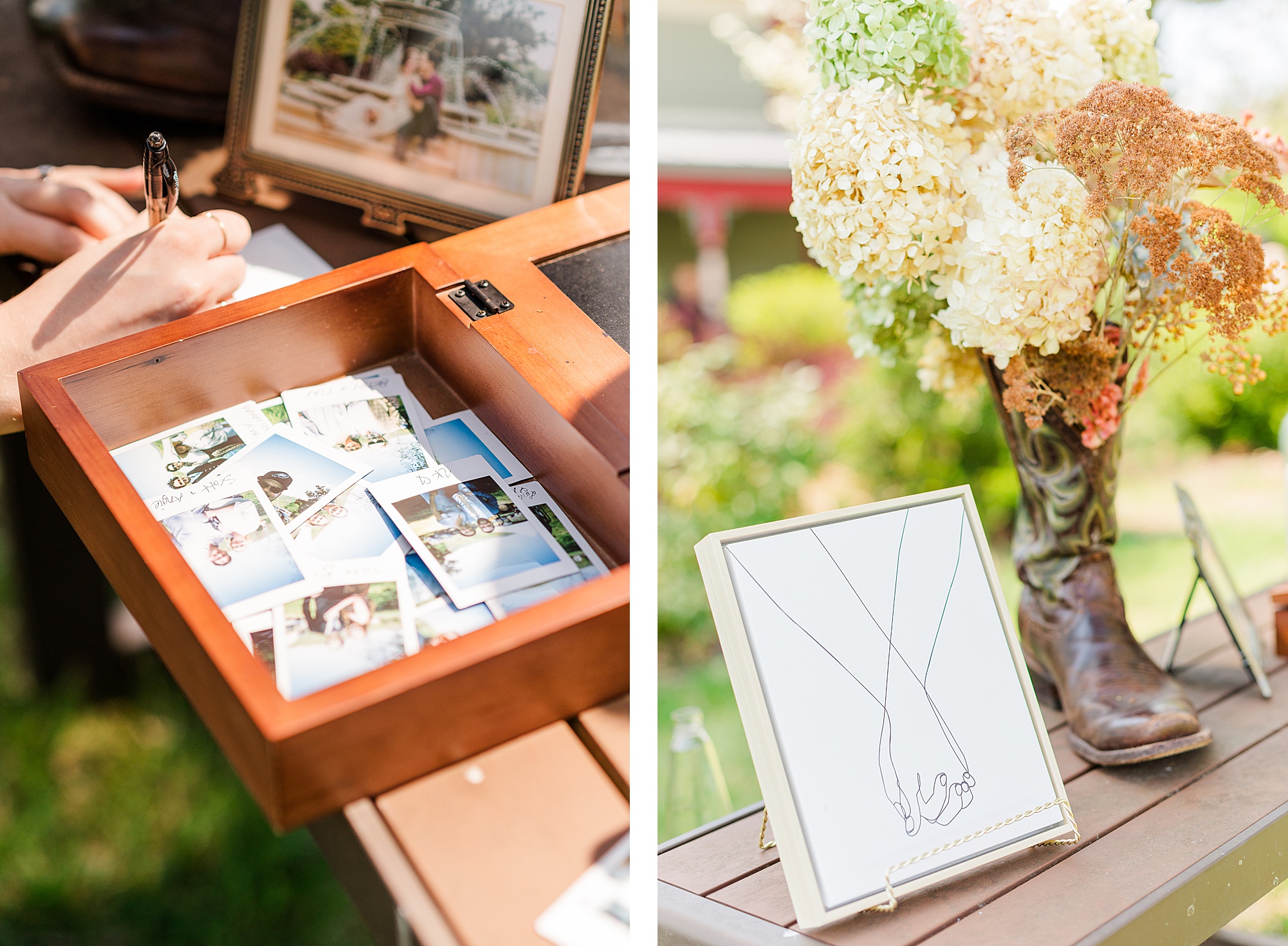 Outdoor Lunenburg Cove Wedding with Eco-Friendly Decor by Charlottesville Wedding Photographer