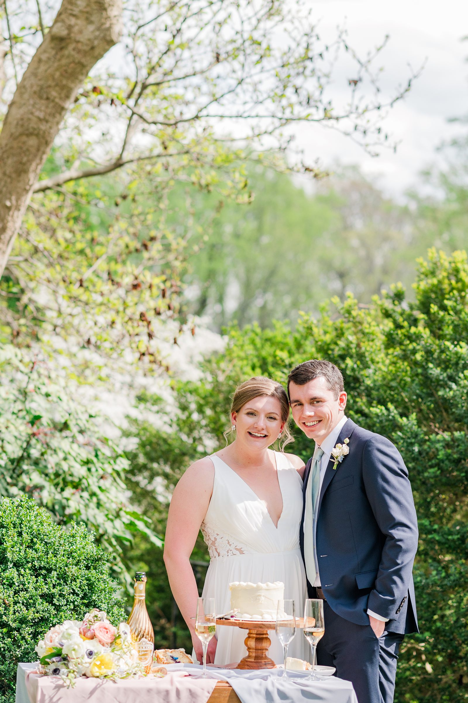 A Spring Intimate Virginia House Wedding by Richmond Wedding Photographer Kailey Brianne Photography.