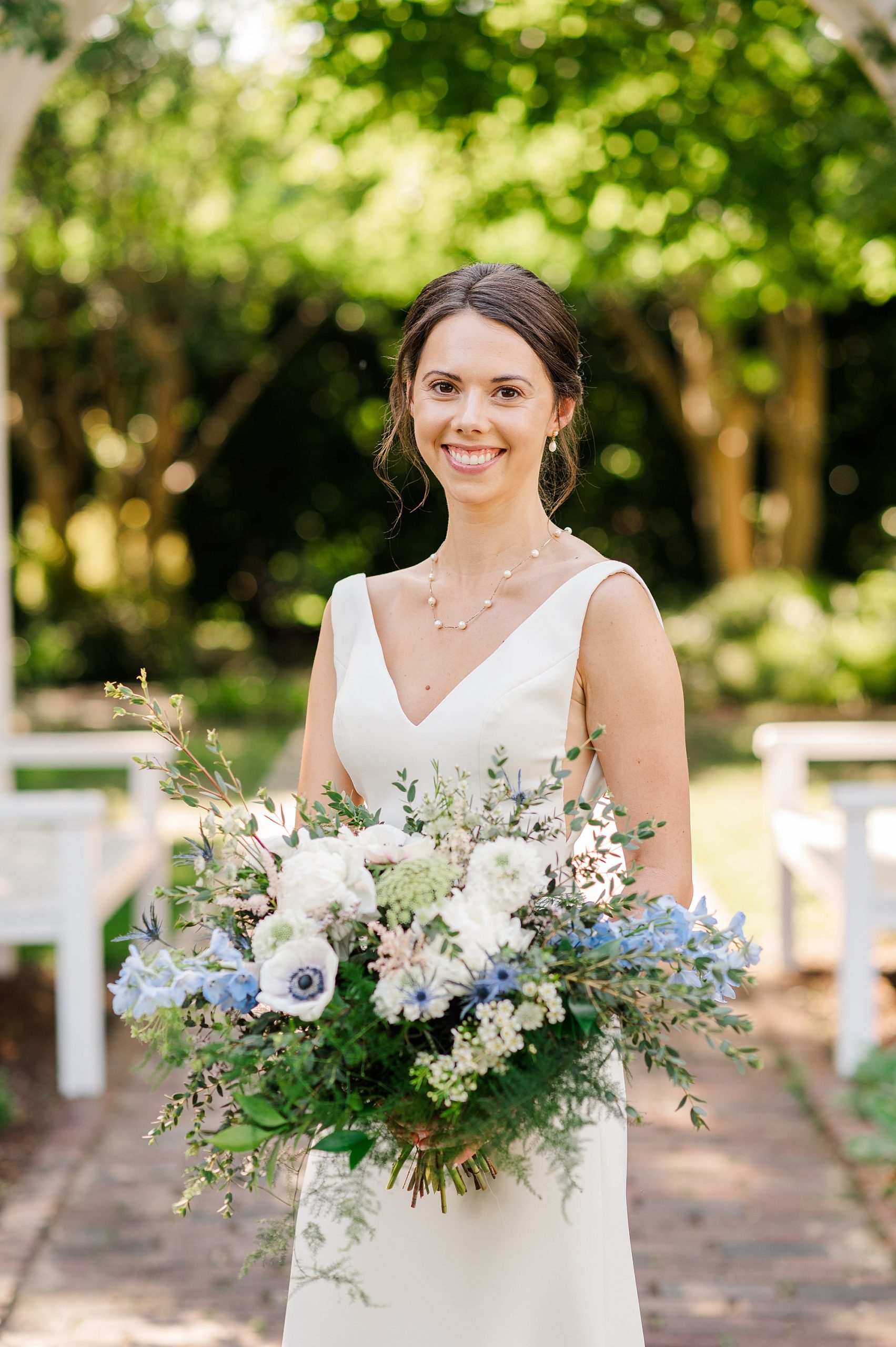 Summer Bride at Lewis Ginter Botanical Wedding