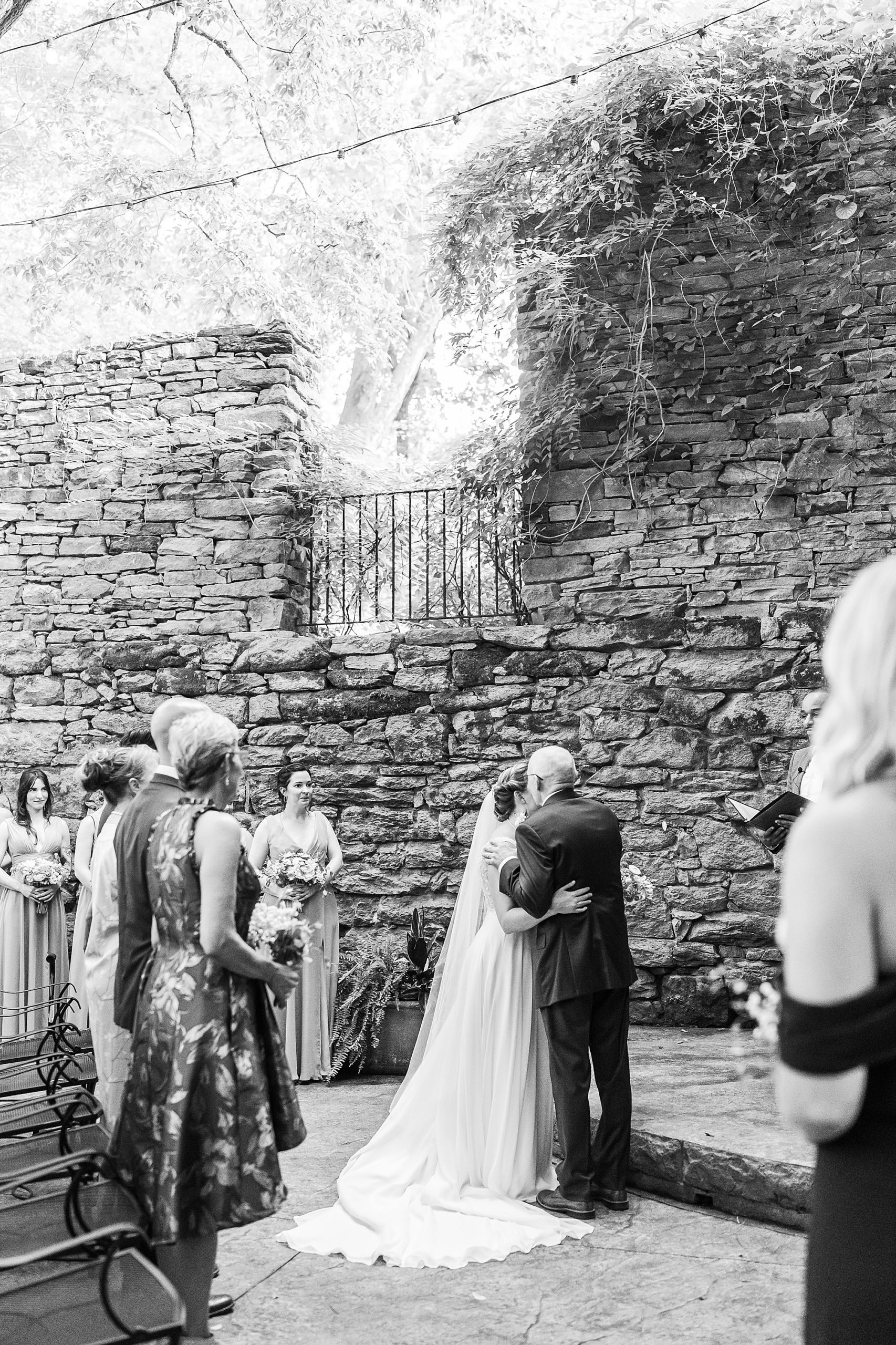 Wedding Ceremony at The Mill at Fine Creek
