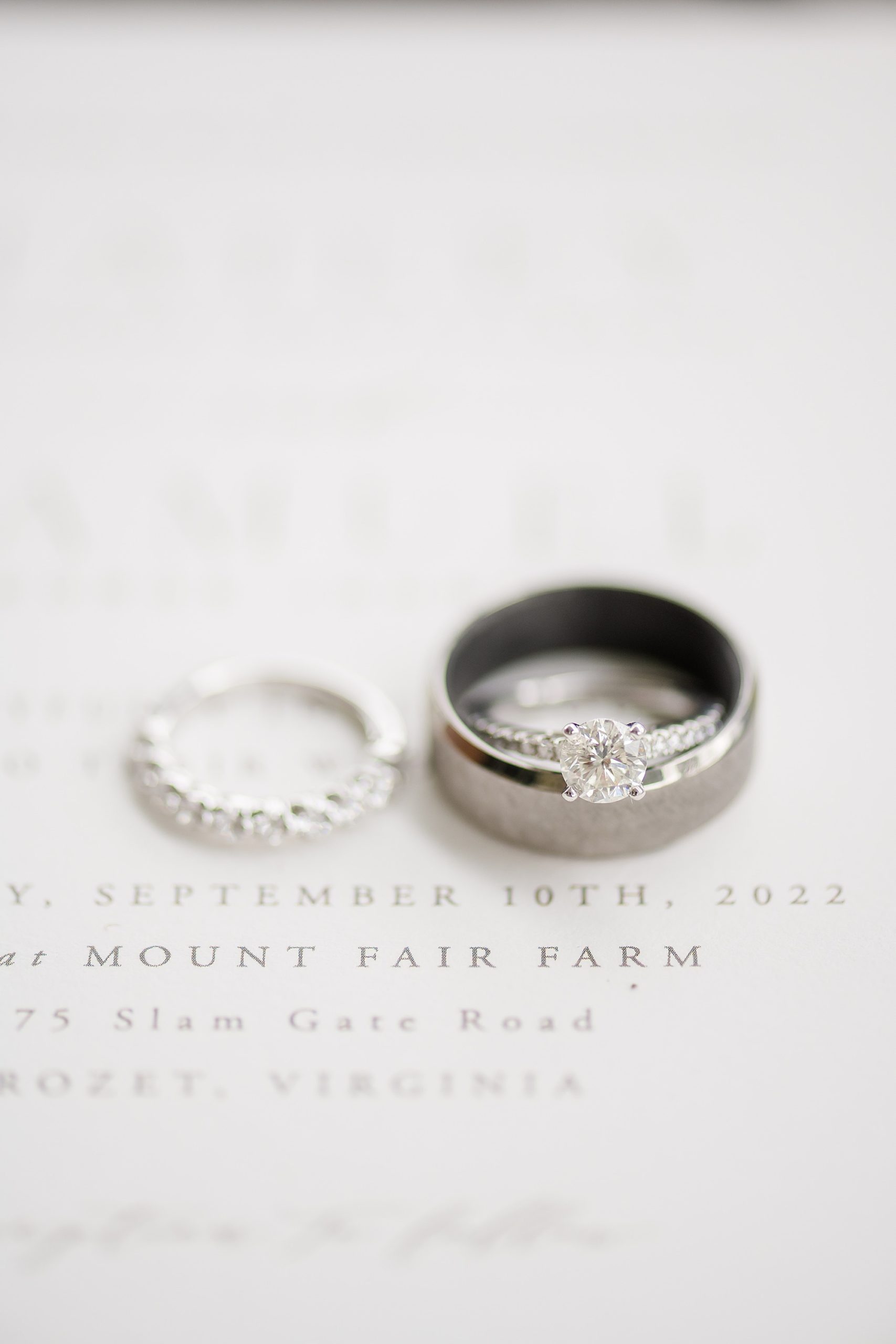 Wedding Details at Mount Fair Farm Wedding Photographed by Virginia Wedding Photographer Kailey Brianna Photographer