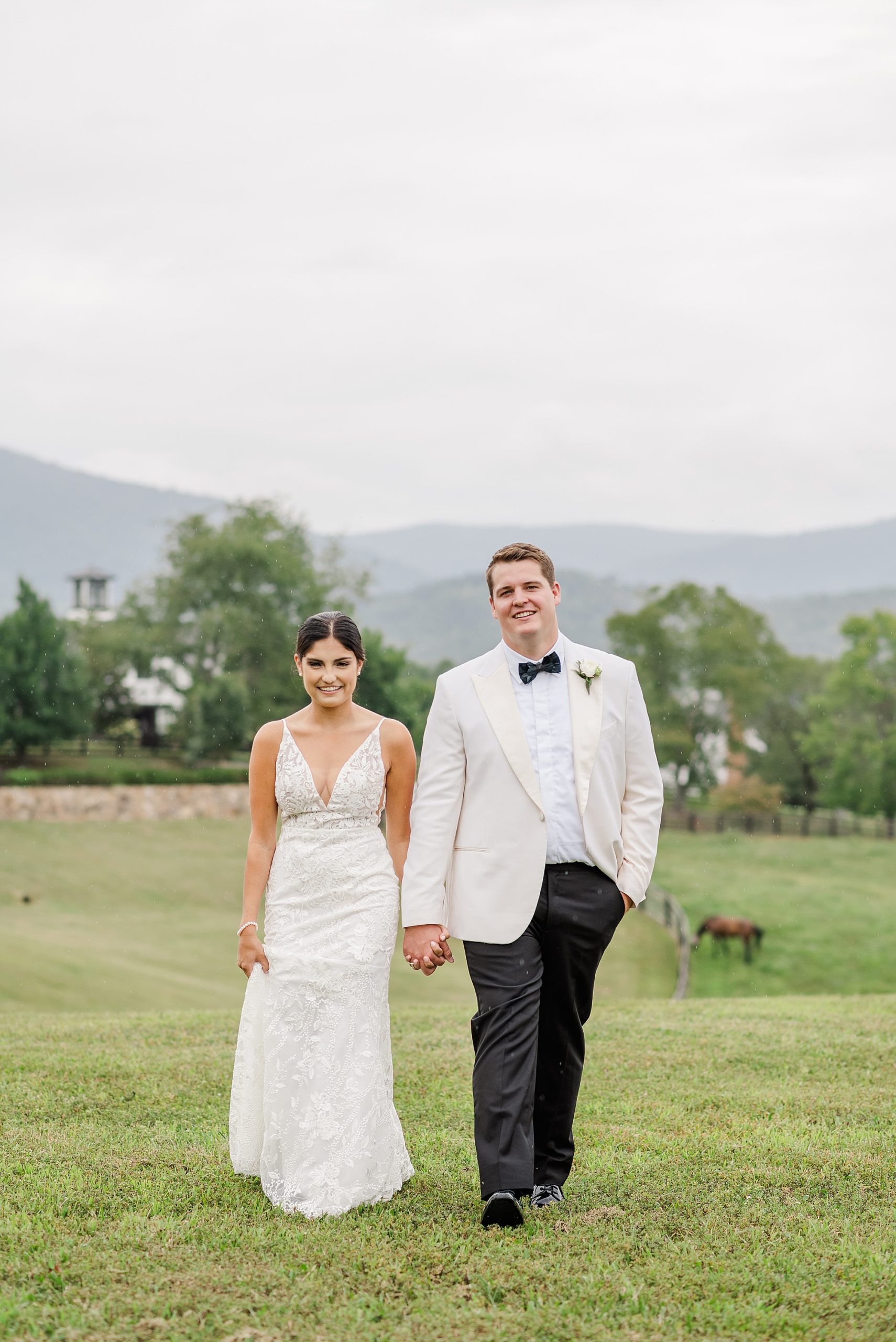 Bride and Groom Portraits at Mount Fair Farm Wedding Photographed by Virginia Wedding Photographer Kailey Brianna Photographer