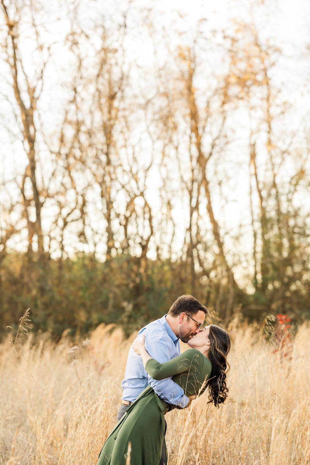 Winter Engagement at Windy Knoll Farms 