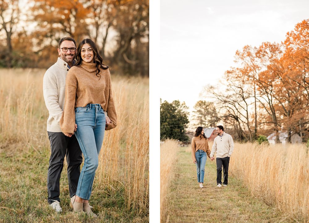 A Fall Engagement Session at Windy Knoll Farms