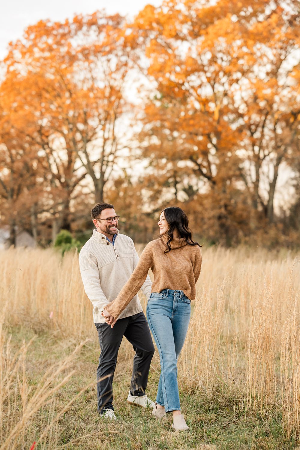 A Fall Engagement Session at Windy Knoll Farms