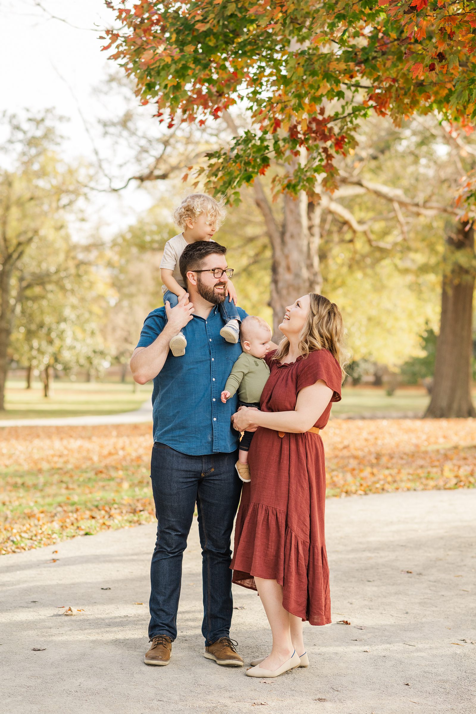 Fall Byrd Park Family Session 