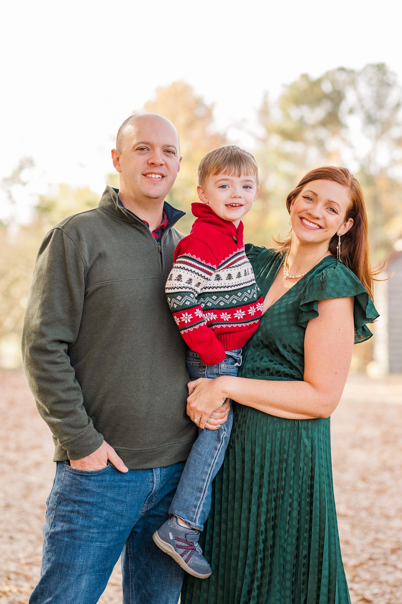 Fall Crump Park Family Session