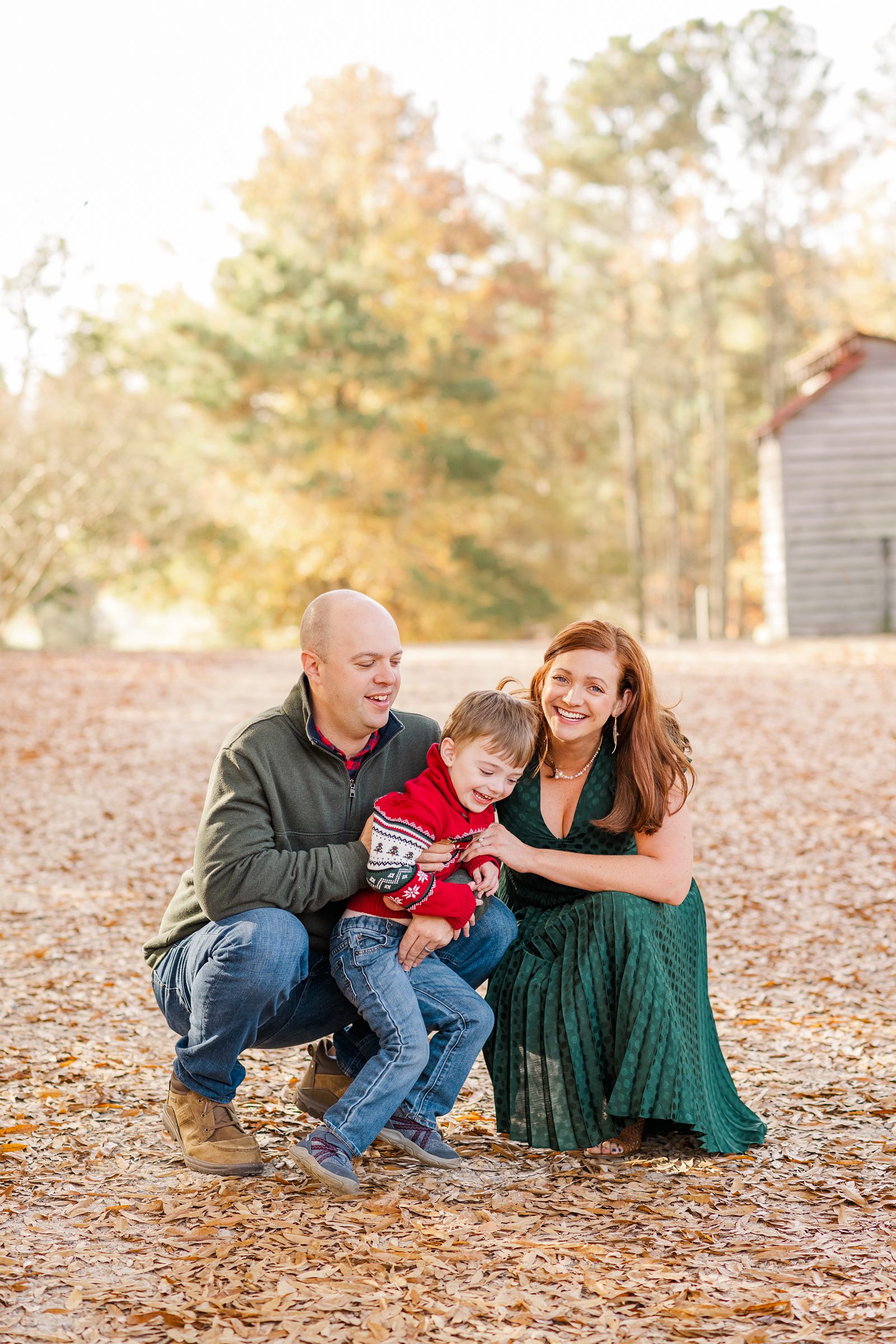 Fall Crump Park Family Session
