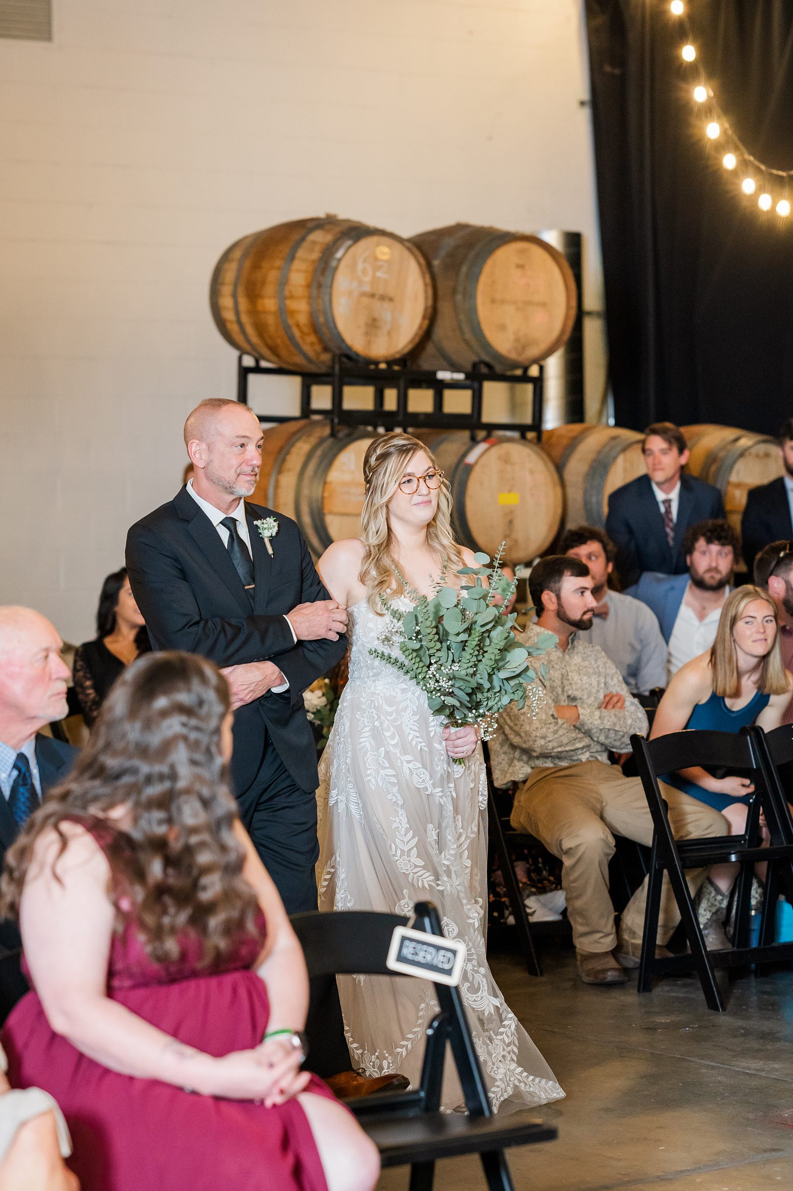 Ceremony at Triple Crossing Beer Wedding