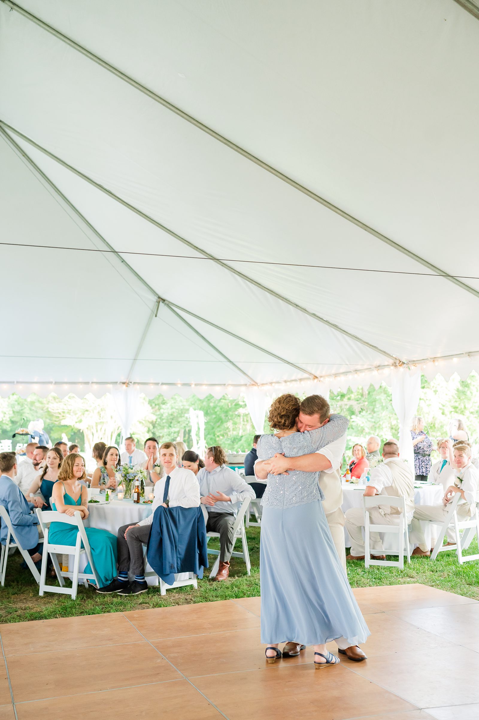 Parent Dances at Summer Belle Grove Wedding Reception