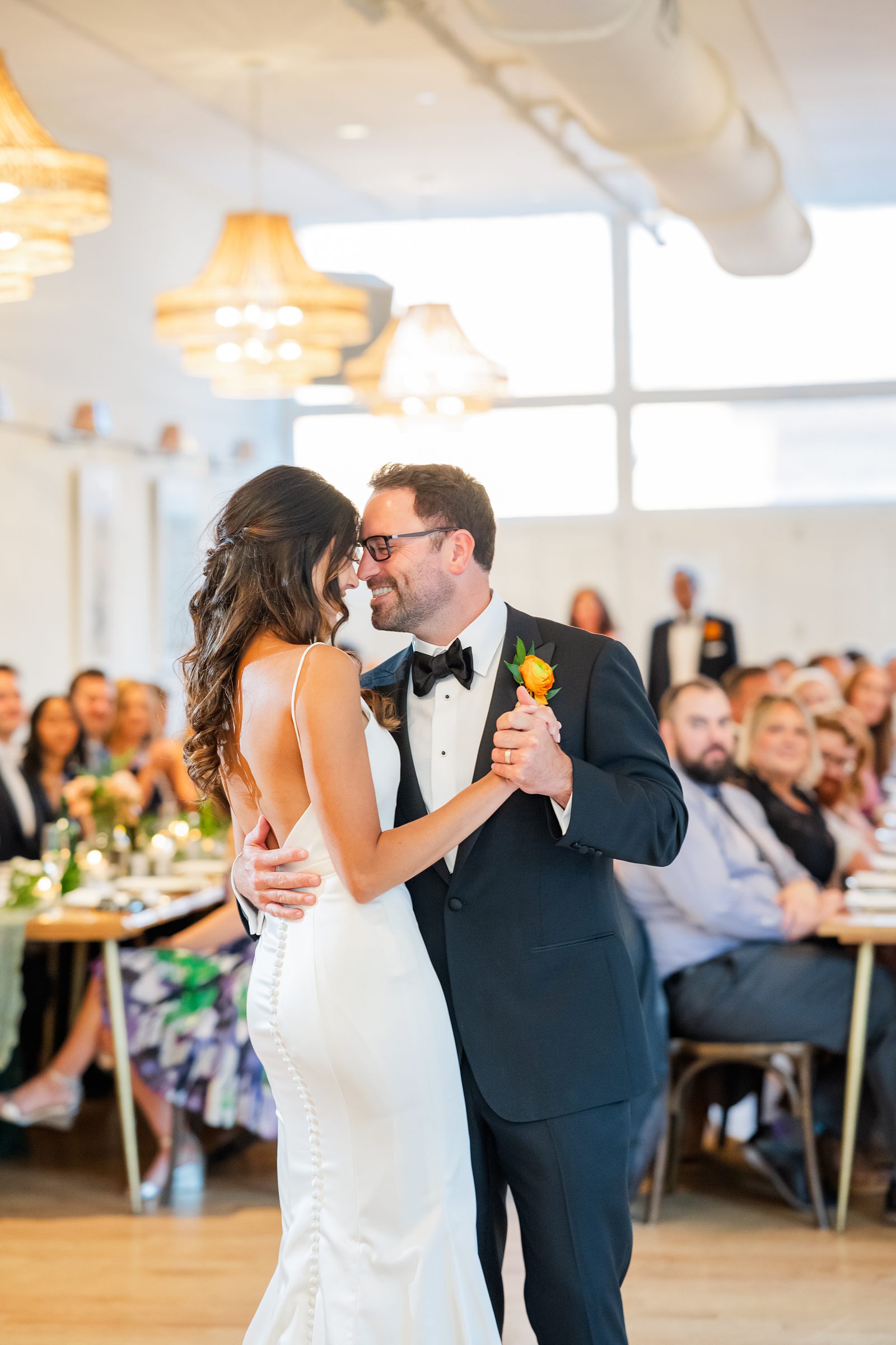 Bride and Groom First Dance at Common House Richmond Wedding Reception
