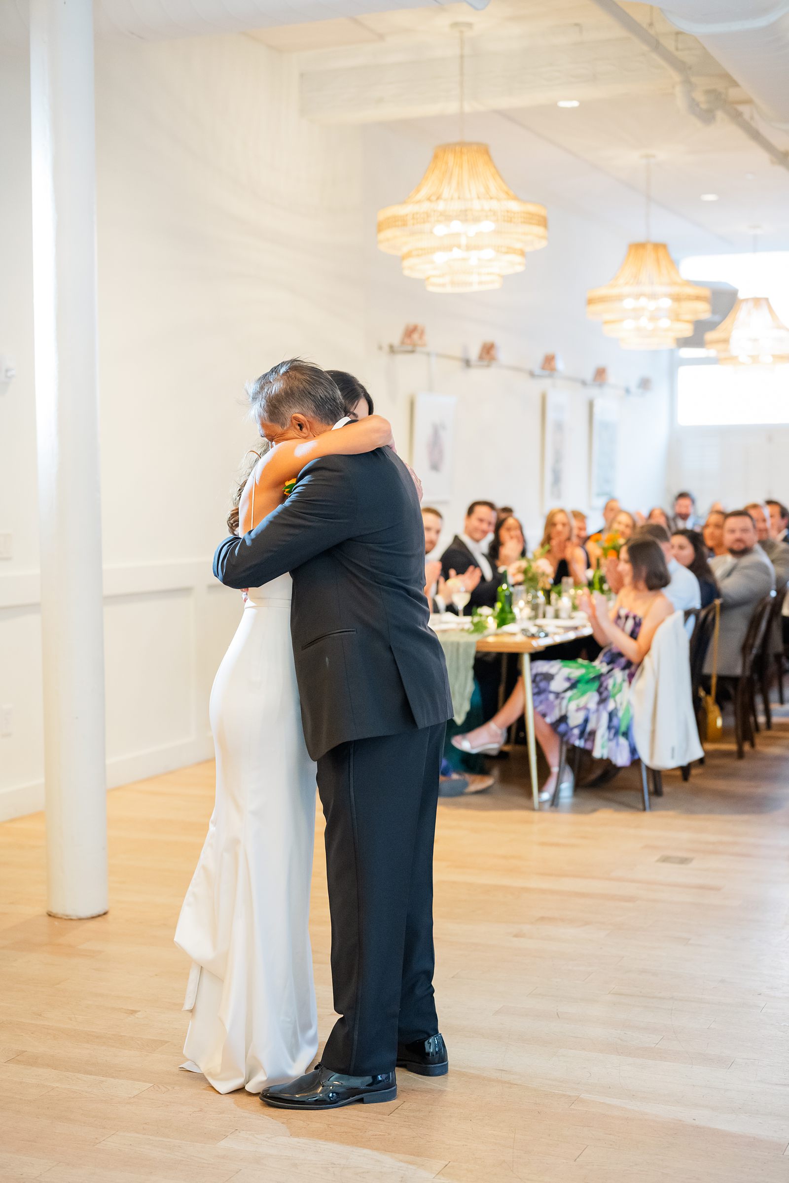 Father Daughter dance at Common House Richmond Wedding