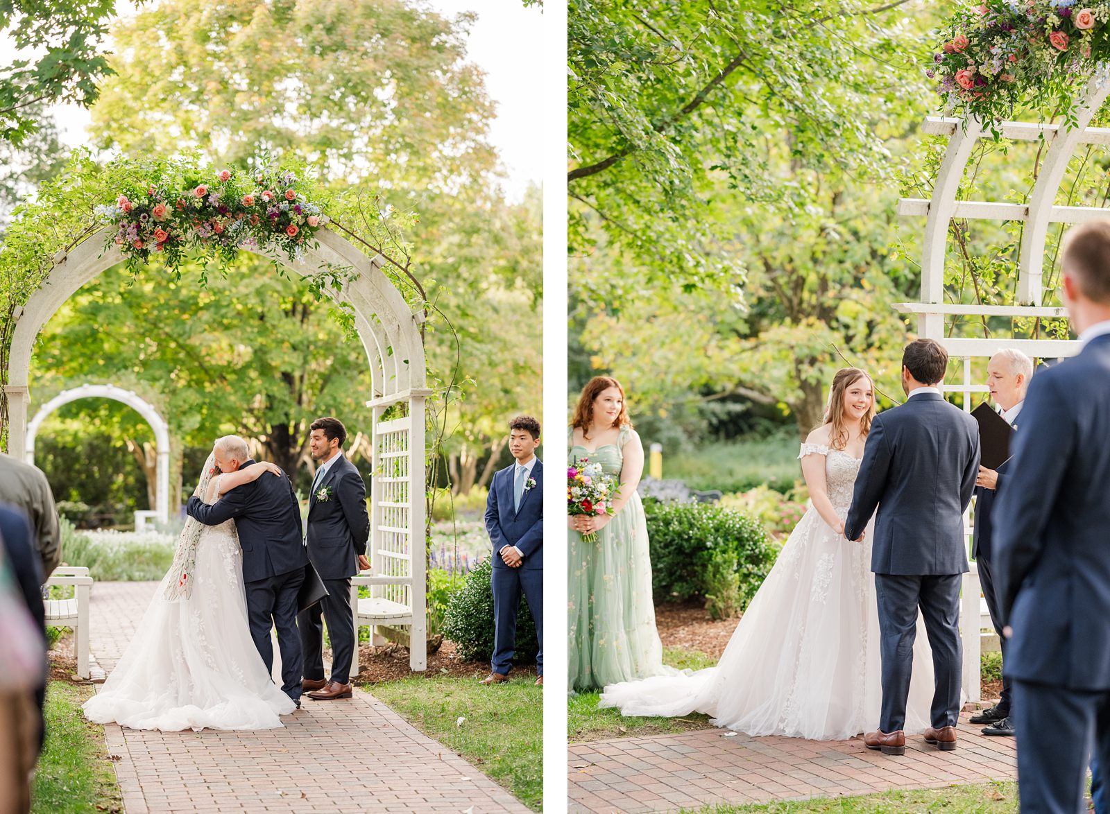 Fall Lewis Ginter Wedding Ceremony